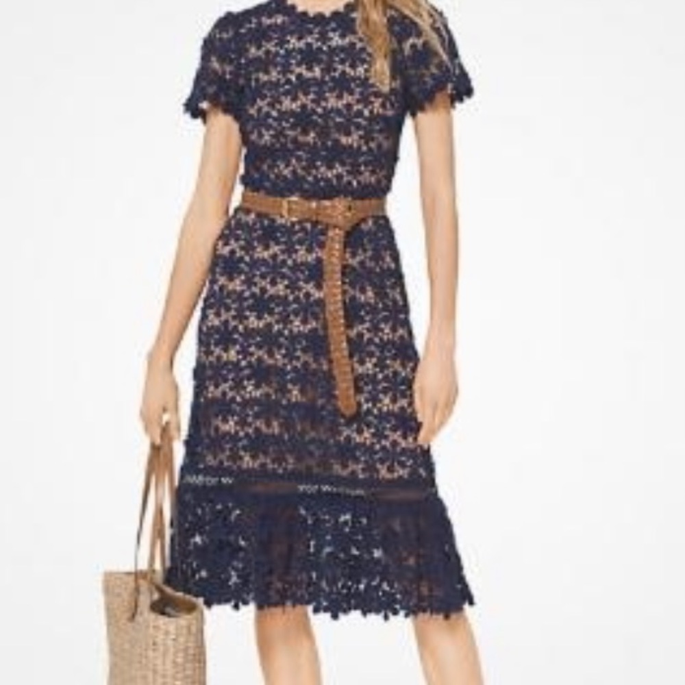 Michael Kors floral lace dress